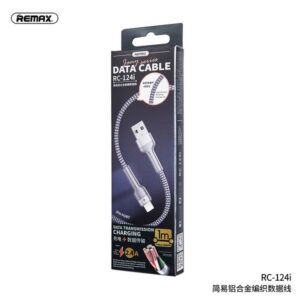 Cáp sạc Lightning REMAX RC-124i 2.4A