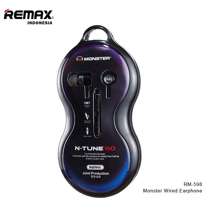 Tai nghe REMAX Monster 3.5mm Metal Wired RM-598 - Phụ kiện THD - Nhà ...