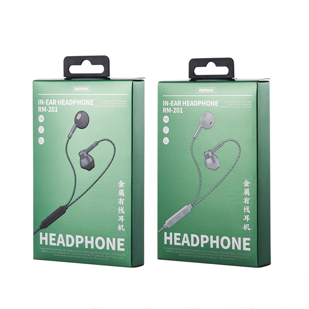 Tai nghe REMAX 3.5mm In-Ear Headphone RM-201 - Phụ kiện THD - Nhà phân ...